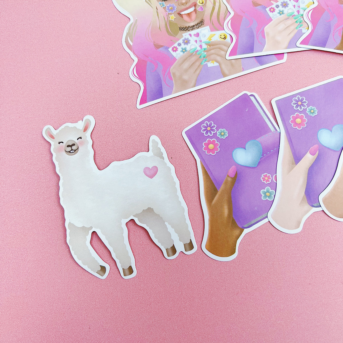 Planner Friends Vinyl Die Cut Pack | ALL Skin Tones Included!