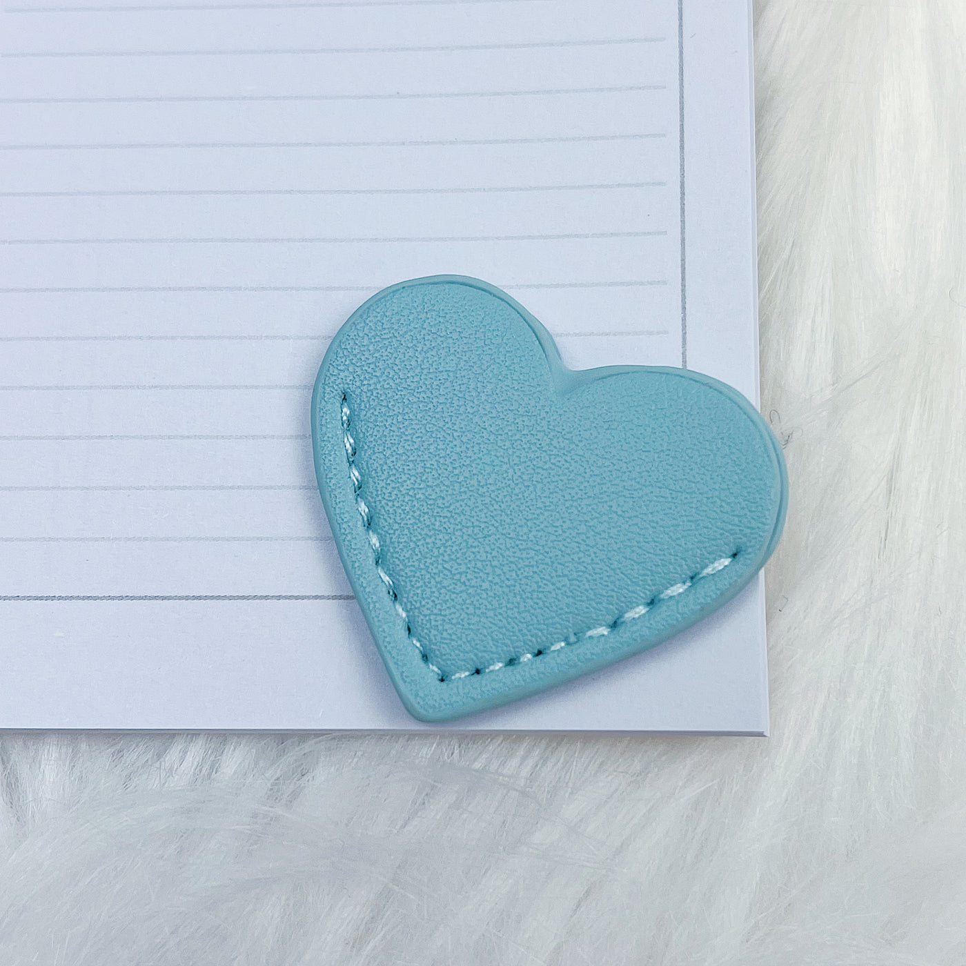 Baby Blue Heart Bookmark