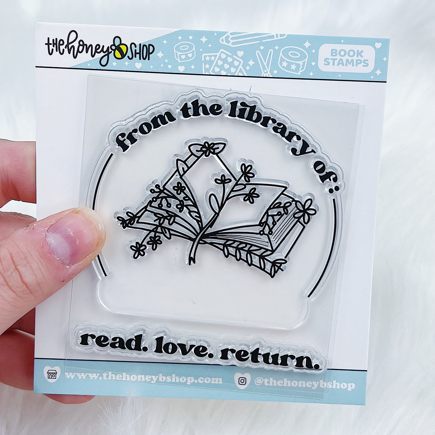 From The Library Of Clear Stamp Set | 2 Stamps