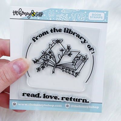 From The Library Of Clear Stamp Set | 2 Stamps