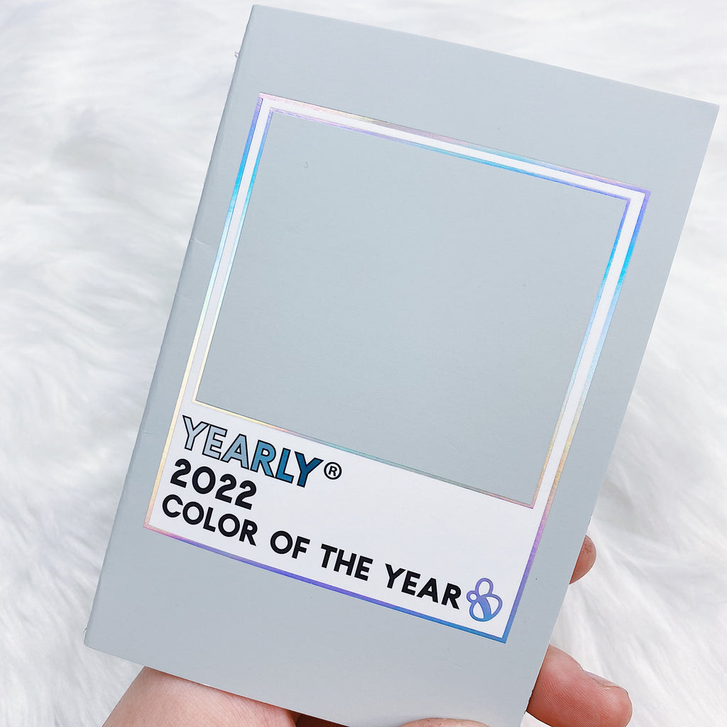 2022 Color of the Year Monthly 4"x6" Insert (fits our folio!) | Jan-Dec 2022 | Holographic Foiled Cover