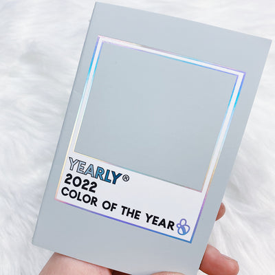 2022 Color of the Year Monthly 4"x6" Insert (fits our folio!) | Jan-Dec 2022 | Holographic Foiled Cover