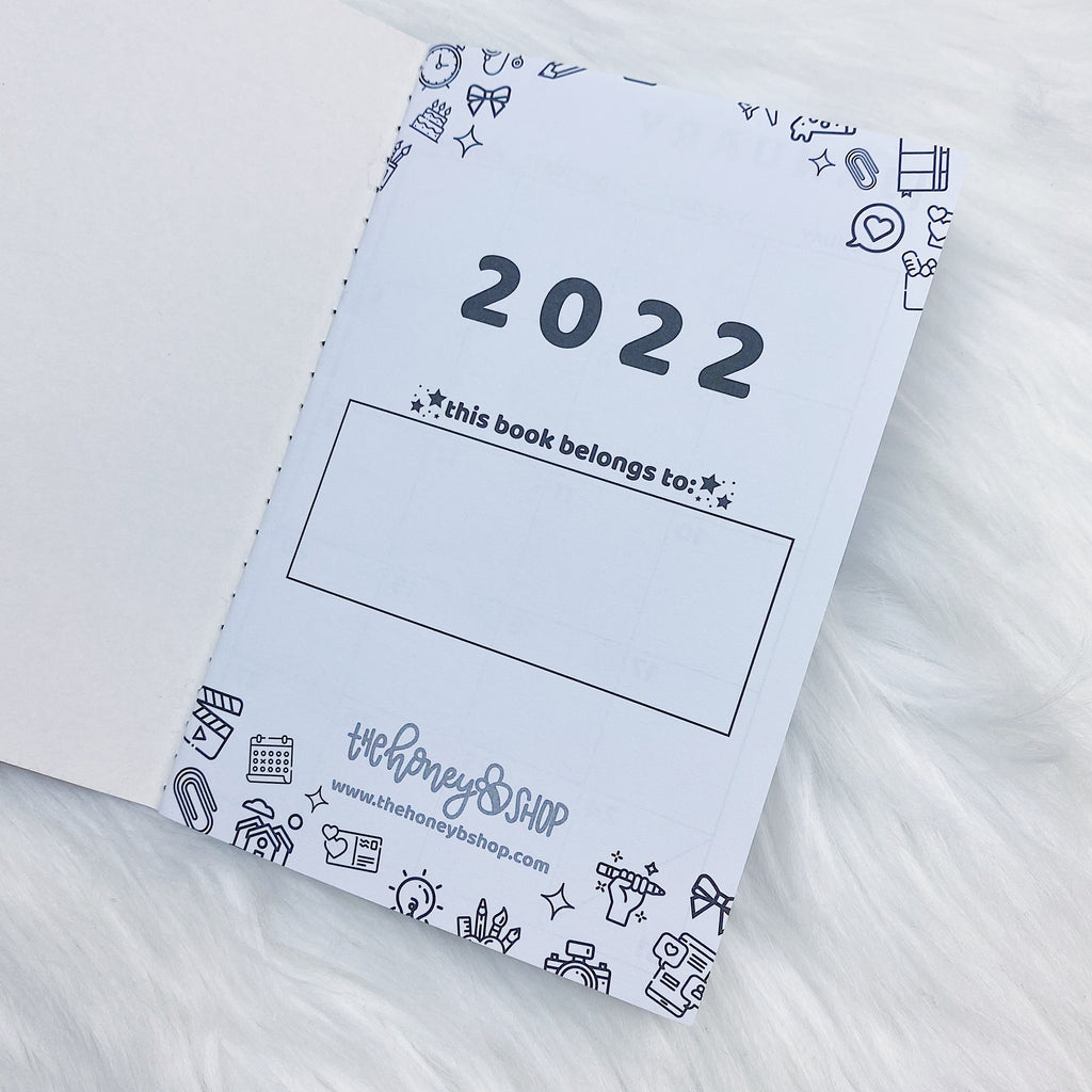 2022 Color of the Year Monthly 4"x6" Insert (fits our folio!) | Jan-Dec 2022 | Holographic Foiled Cover