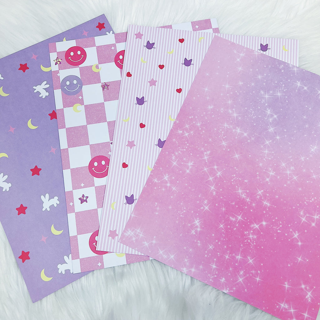 Moon Prism Papers + Acetate + Vellum | Holo Foiled