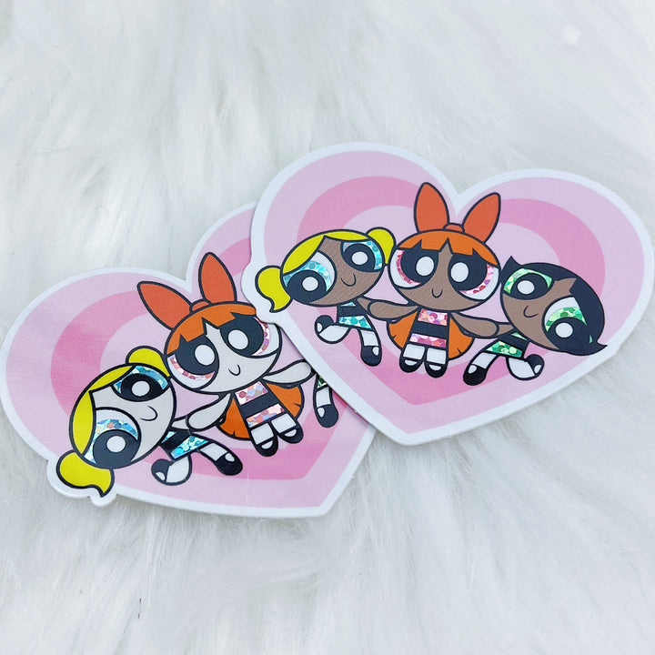 PPG Heart Vinyl Sticker Die Cut