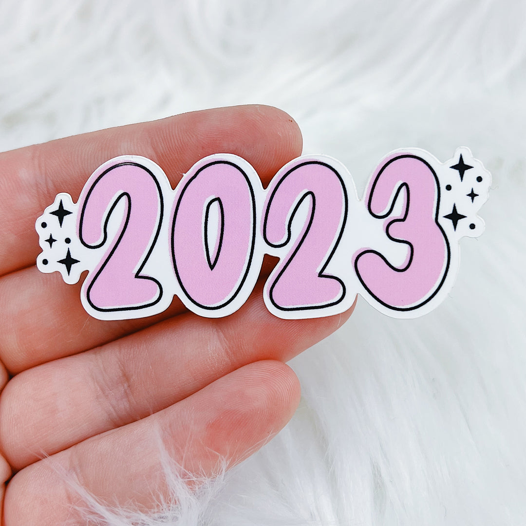 2023 Vinyl Sticker Die Cut | Choose Your Color