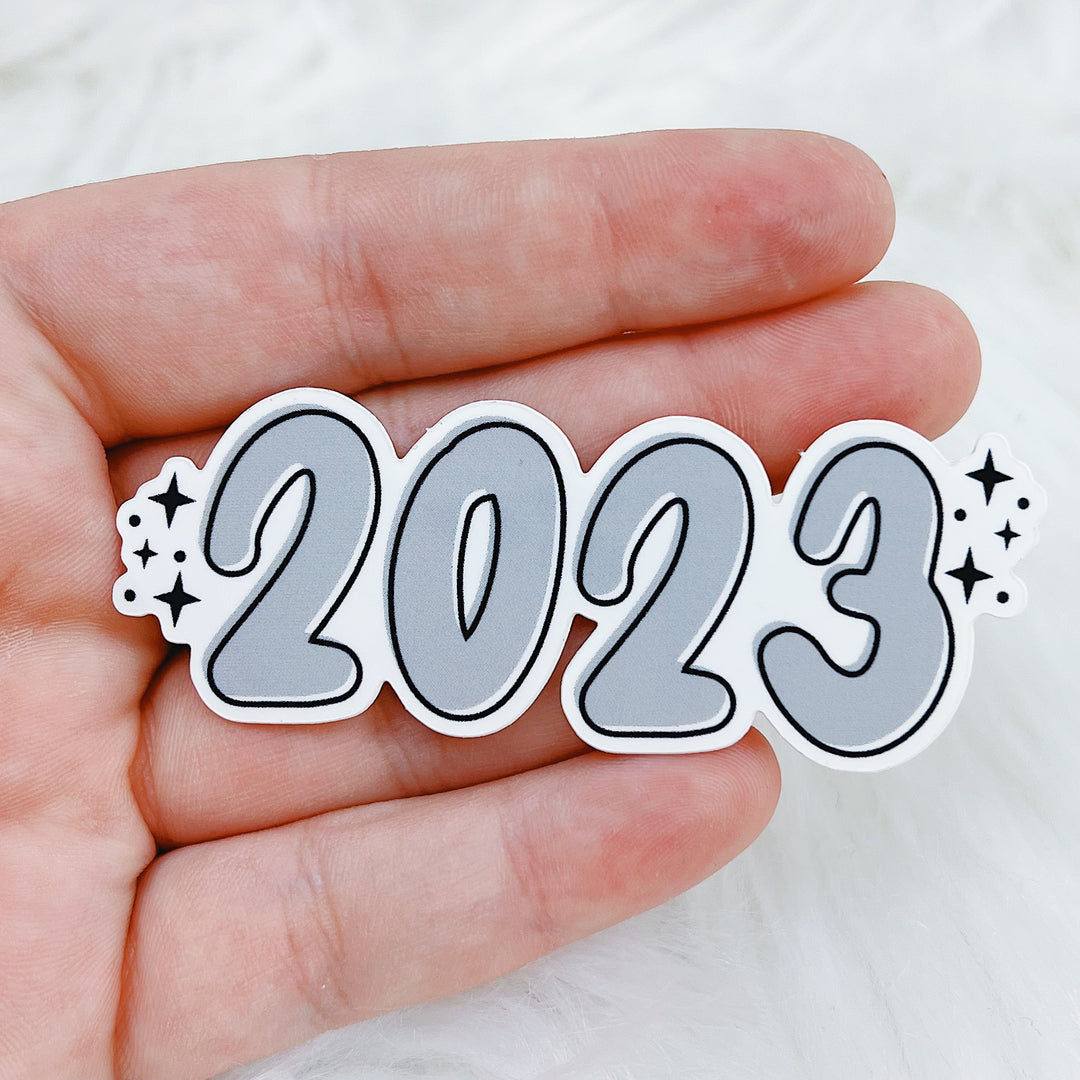 2023 Vinyl Sticker Die Cut | Choose Your Color