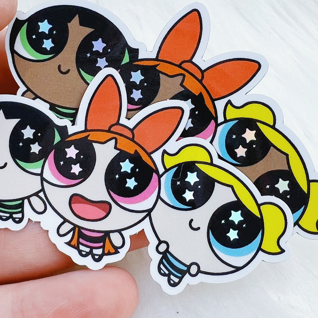 PPG Starry-Eyed Vinyl Sticker Die Cut