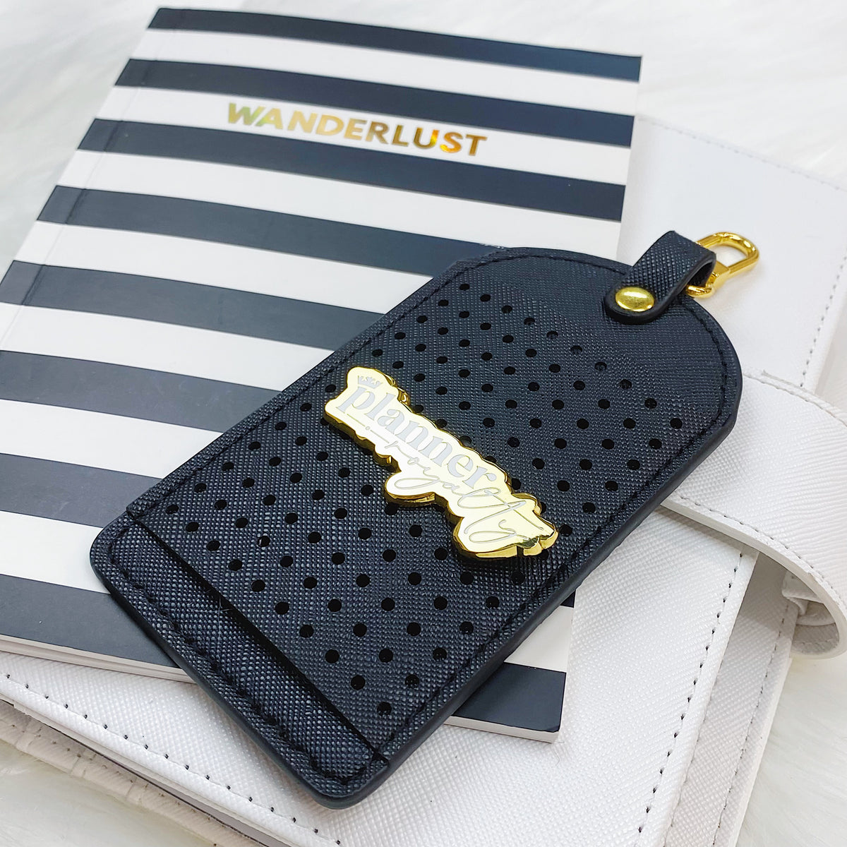 Planner Royalty Enamel Pin | Gold Plated