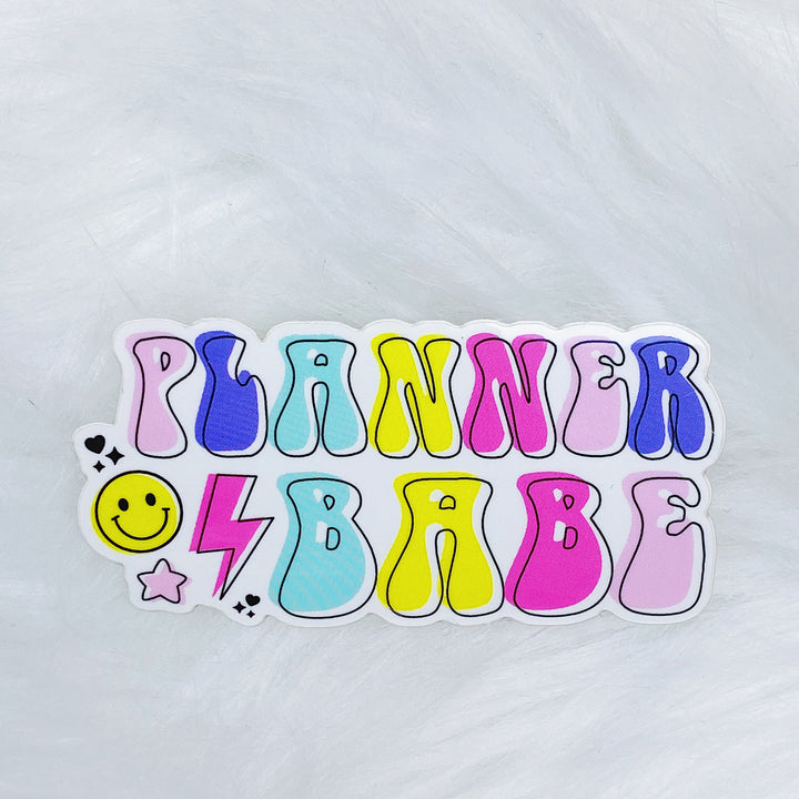 Planner Babe Vinyl Sticker Die Cut