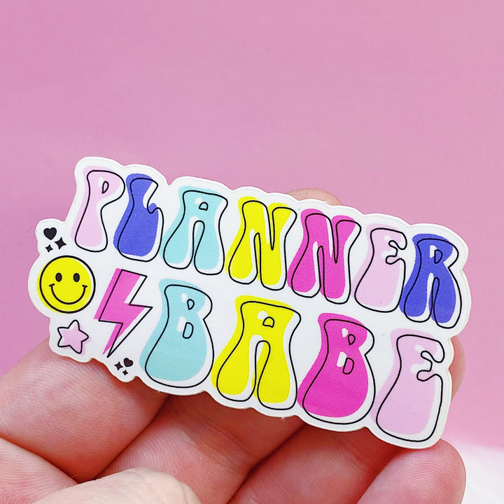 Planner Babe Vinyl Sticker Die Cut