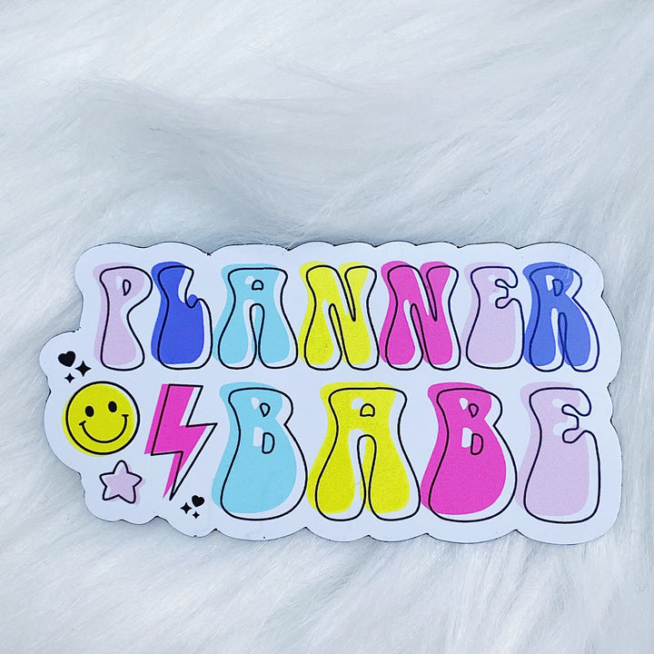 Planner Babe Die Cut Magnet