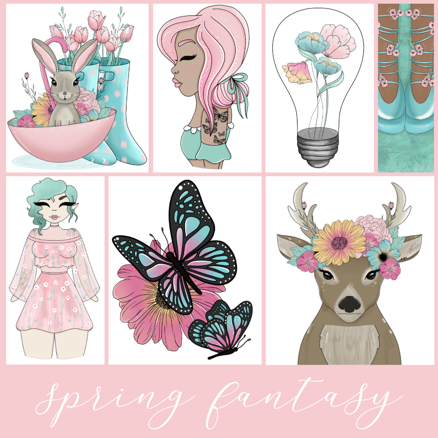 Spring Fantasy | April Digital Babe Box