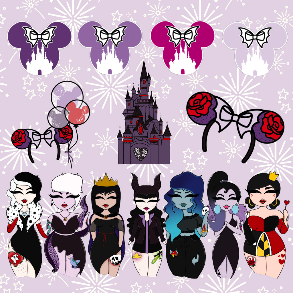Tattoo Villains | June Digital Babe Box