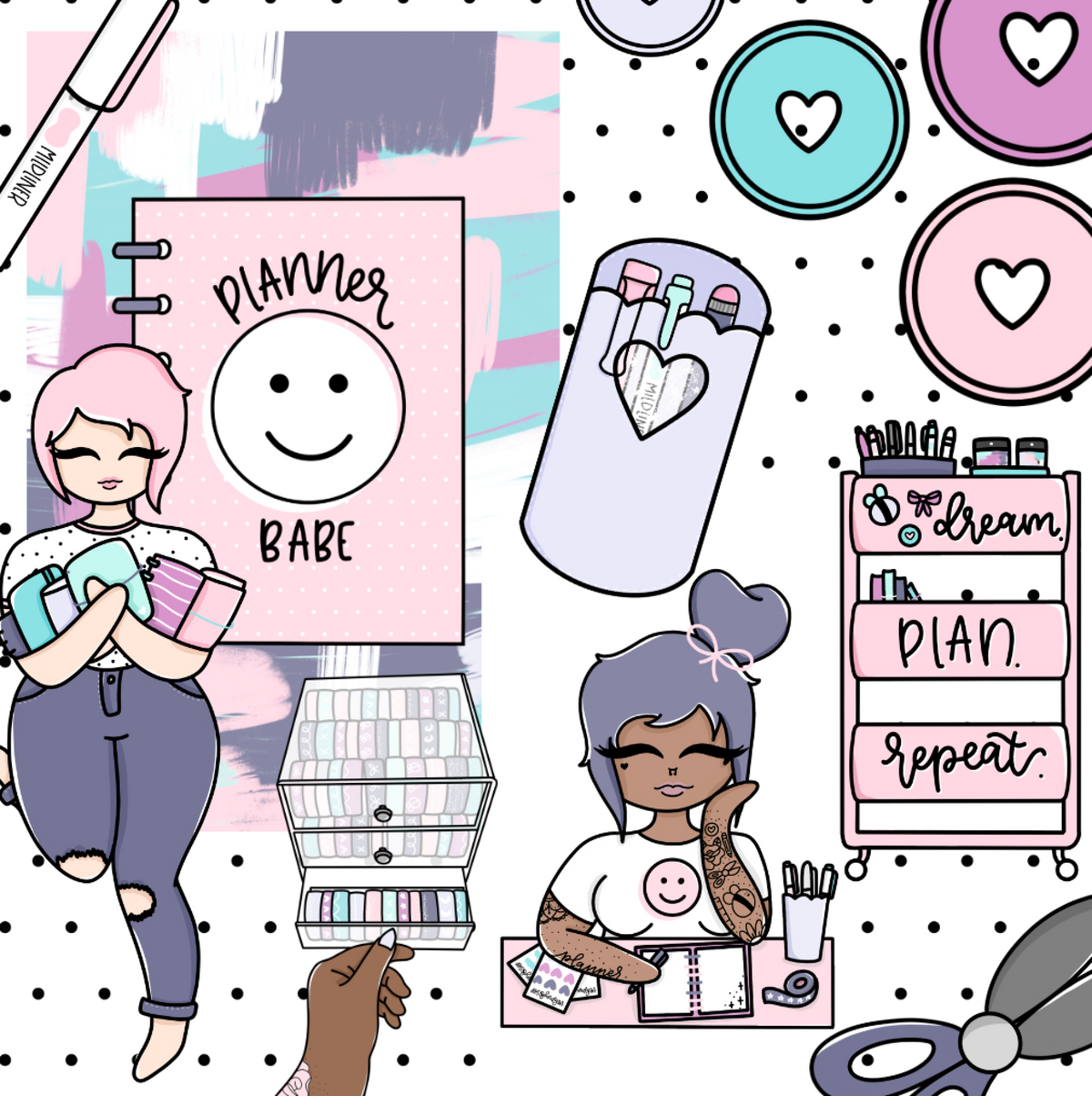 Planner Babe | July Digital Babe Box