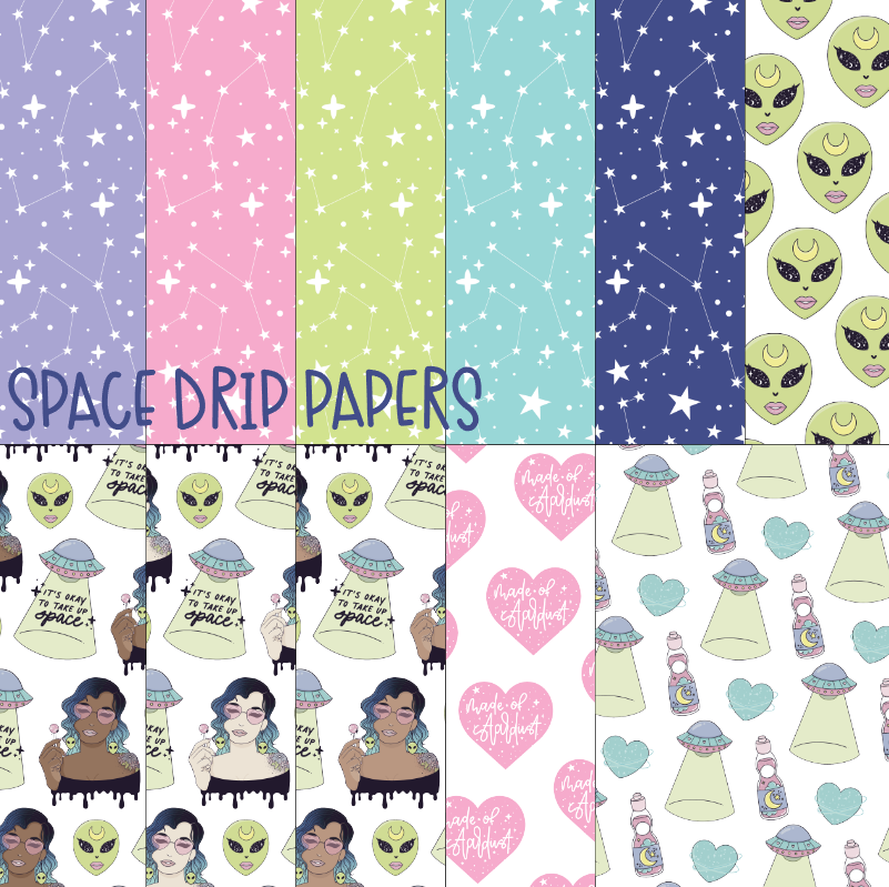 Space Drip | April 2022 Digital Babe Box