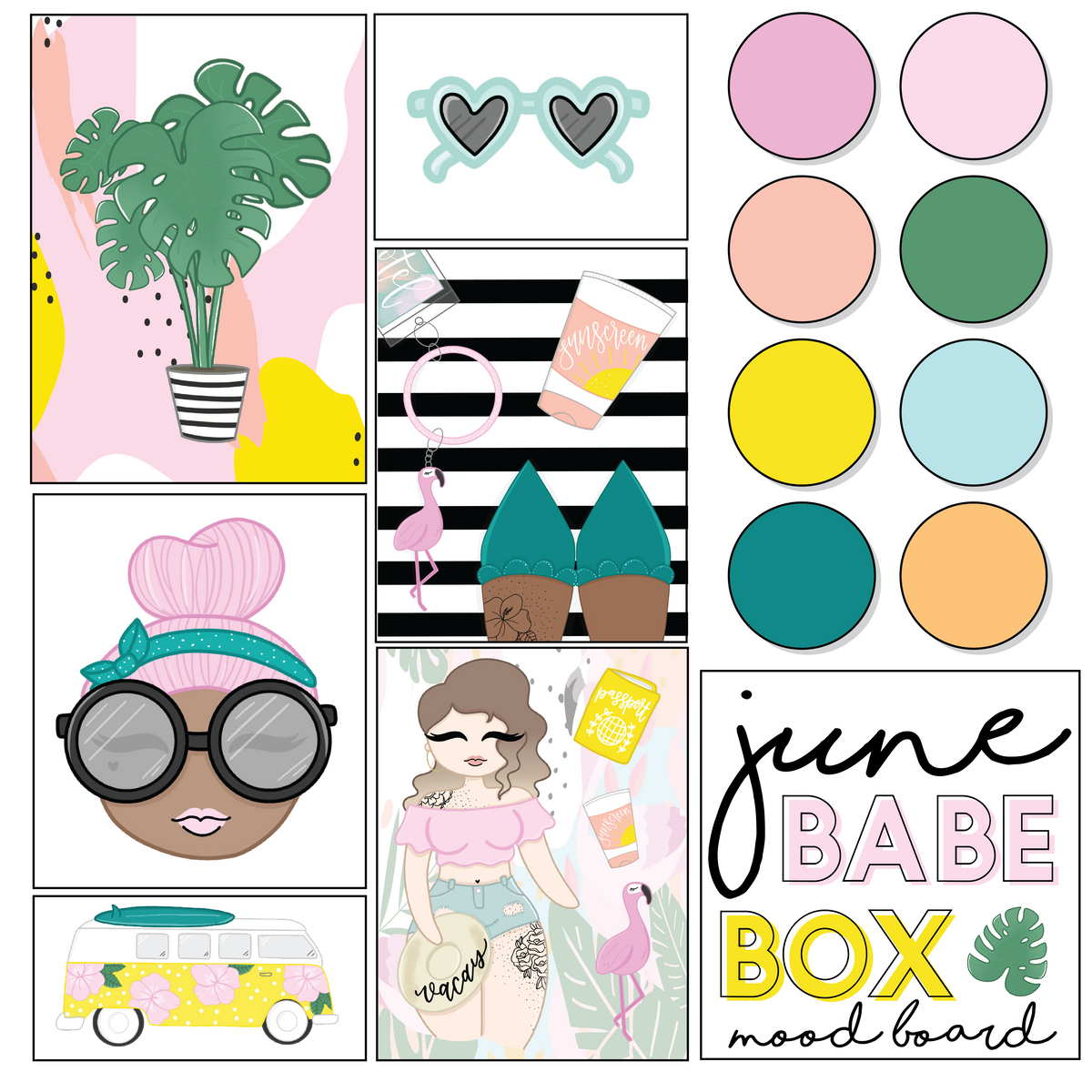 Tropical Bliss | June Digital Babe Box