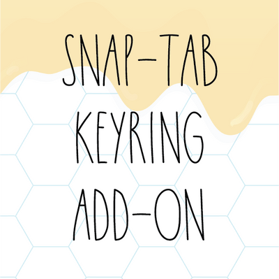 Snap-Tab Keyring ADD-ON | READ DESCRIPTION